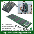 Best quality high efficientcy 8000mAH foldable solar panel for Iphone Ipad